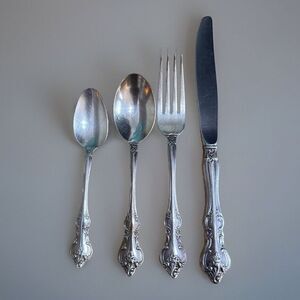 International Deepsilver Silverware 1964 Flatware Set‎ of 6 Servings